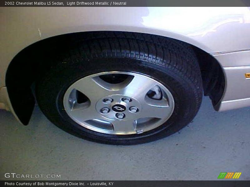 Light Driftwood Metallic / Neutral 2002 Chevrolet Malibu LS Sedan