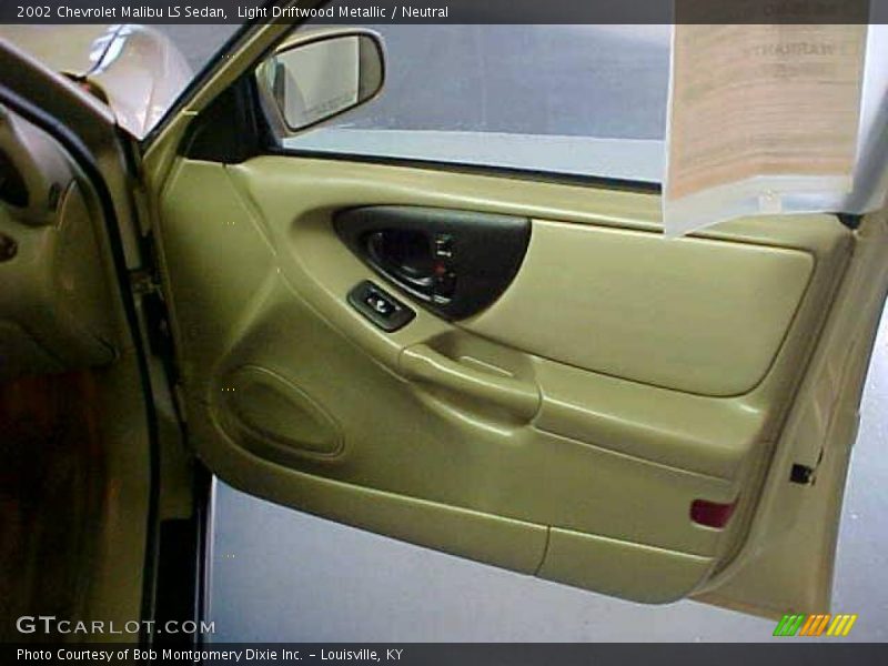 Light Driftwood Metallic / Neutral 2002 Chevrolet Malibu LS Sedan