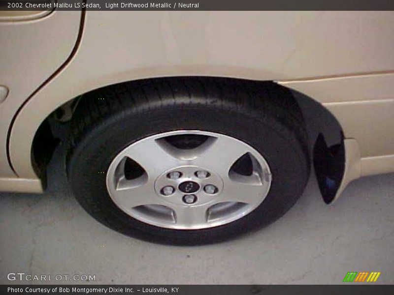 Light Driftwood Metallic / Neutral 2002 Chevrolet Malibu LS Sedan
