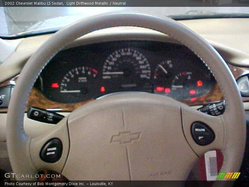 Light Driftwood Metallic / Neutral 2002 Chevrolet Malibu LS Sedan