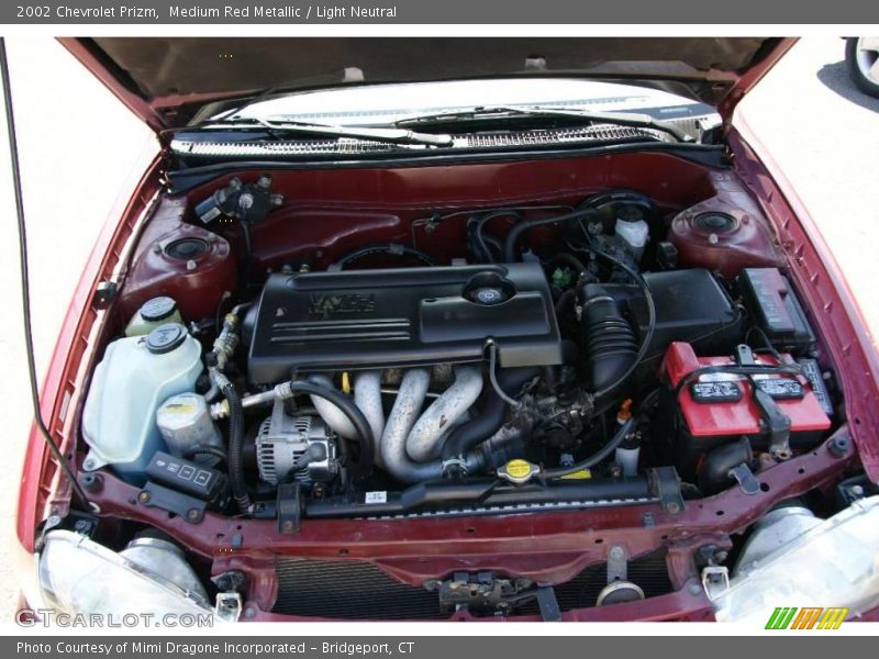Medium Red Metallic / Light Neutral 2002 Chevrolet Prizm