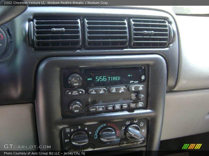 Medium Redfire Metallic / Medium Gray 2002 Chevrolet Venture LS