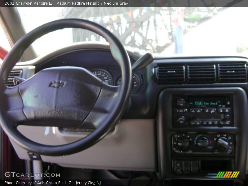 Medium Redfire Metallic / Medium Gray 2002 Chevrolet Venture LS