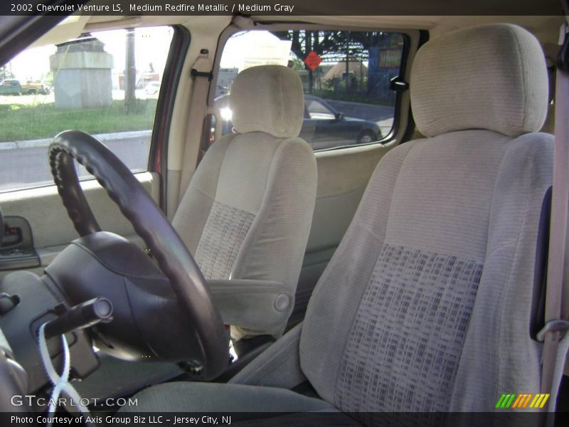 Medium Redfire Metallic / Medium Gray 2002 Chevrolet Venture LS