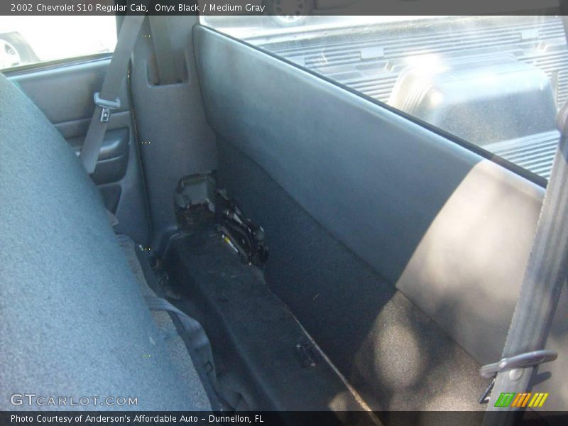Onyx Black / Medium Gray 2002 Chevrolet S10 Regular Cab