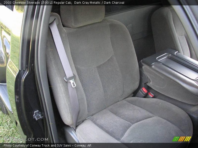 Dark Gray Metallic / Dark Charcoal 2003 Chevrolet Silverado 1500 LS Regular Cab