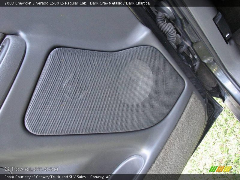Dark Gray Metallic / Dark Charcoal 2003 Chevrolet Silverado 1500 LS Regular Cab