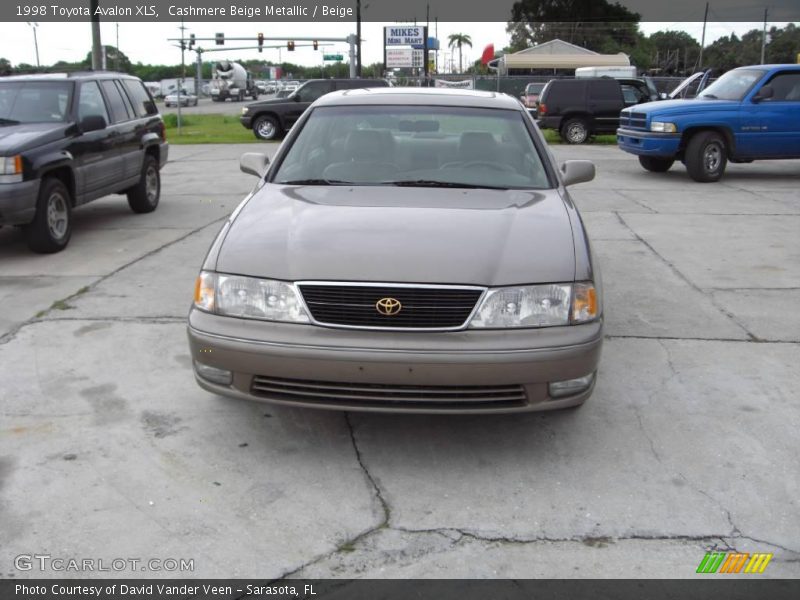 Cashmere Beige Metallic / Beige 1998 Toyota Avalon XLS