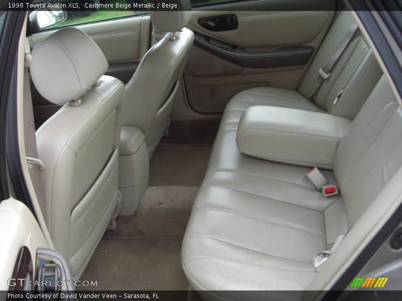 Cashmere Beige Metallic / Beige 1998 Toyota Avalon XLS