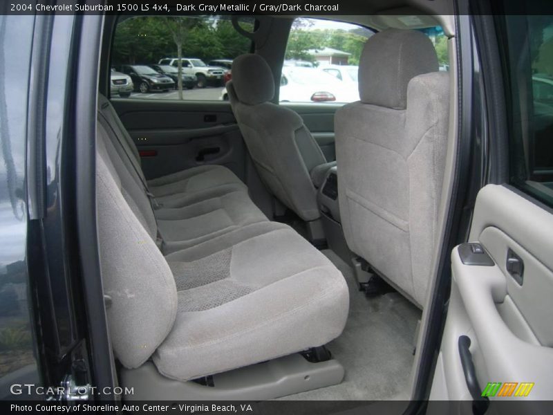 Dark Gray Metallic / Gray/Dark Charcoal 2004 Chevrolet Suburban 1500 LS 4x4