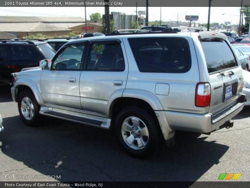 Millennium Silver Metallic / Gray 2001 Toyota 4Runner SR5 4x4