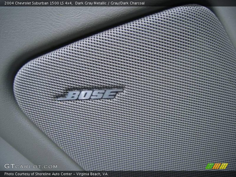 Dark Gray Metallic / Gray/Dark Charcoal 2004 Chevrolet Suburban 1500 LS 4x4