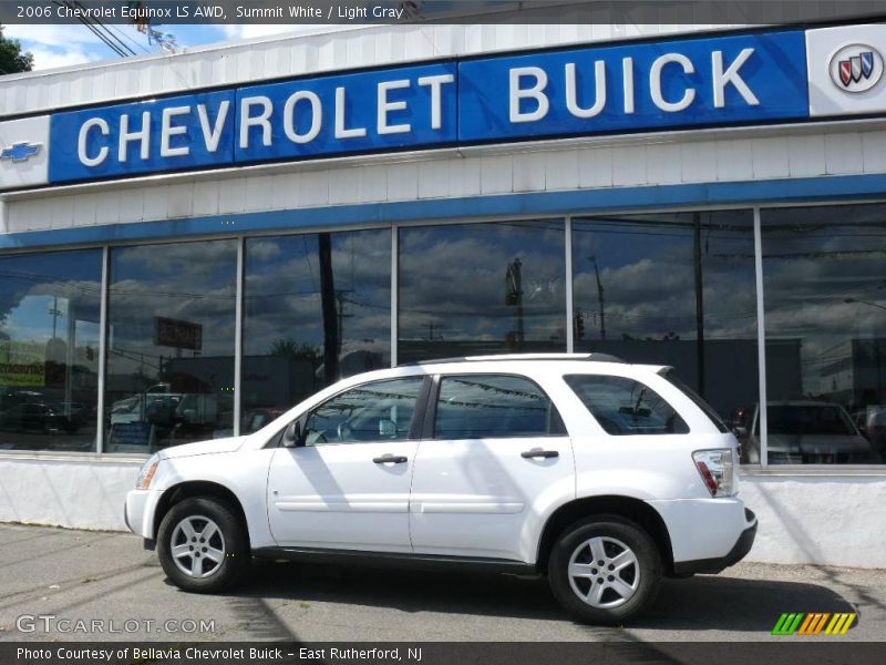Summit White / Light Gray 2006 Chevrolet Equinox LS AWD