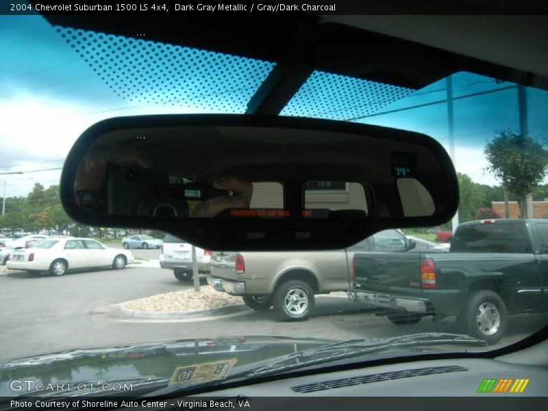 Dark Gray Metallic / Gray/Dark Charcoal 2004 Chevrolet Suburban 1500 LS 4x4