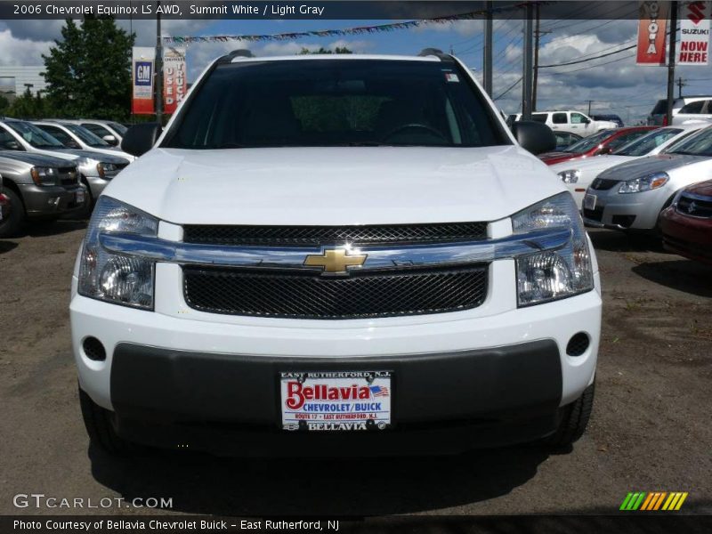 Summit White / Light Gray 2006 Chevrolet Equinox LS AWD
