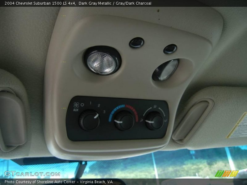 Dark Gray Metallic / Gray/Dark Charcoal 2004 Chevrolet Suburban 1500 LS 4x4
