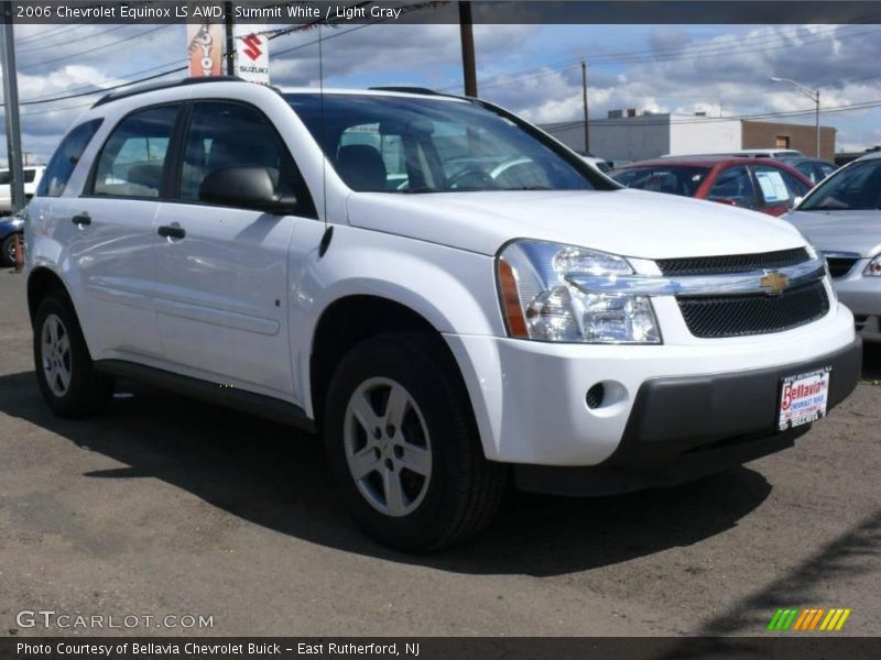 Summit White / Light Gray 2006 Chevrolet Equinox LS AWD