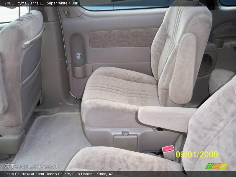 Super White / Oak 2001 Toyota Sienna LE