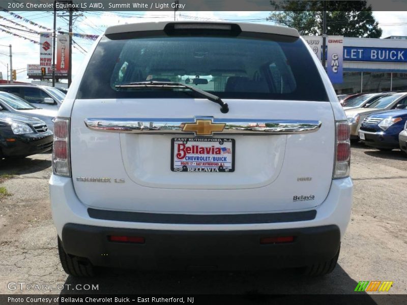 Summit White / Light Gray 2006 Chevrolet Equinox LS AWD
