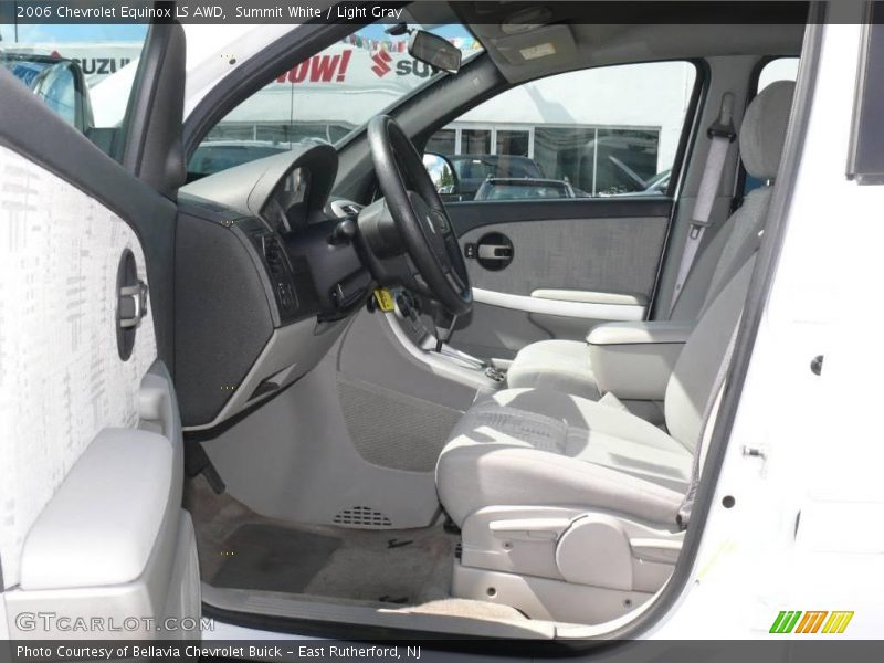 Summit White / Light Gray 2006 Chevrolet Equinox LS AWD