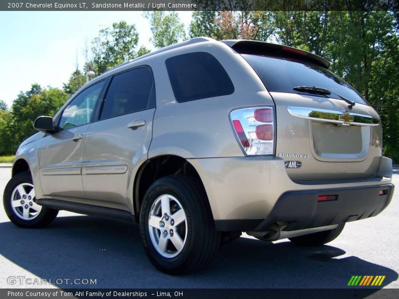 Sandstone Metallic / Light Cashmere 2007 Chevrolet Equinox LT