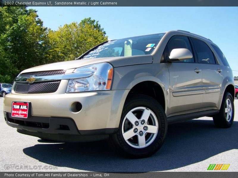 Sandstone Metallic / Light Cashmere 2007 Chevrolet Equinox LT