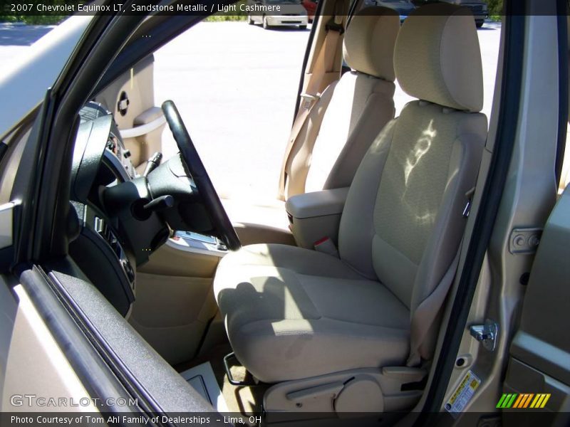 Sandstone Metallic / Light Cashmere 2007 Chevrolet Equinox LT