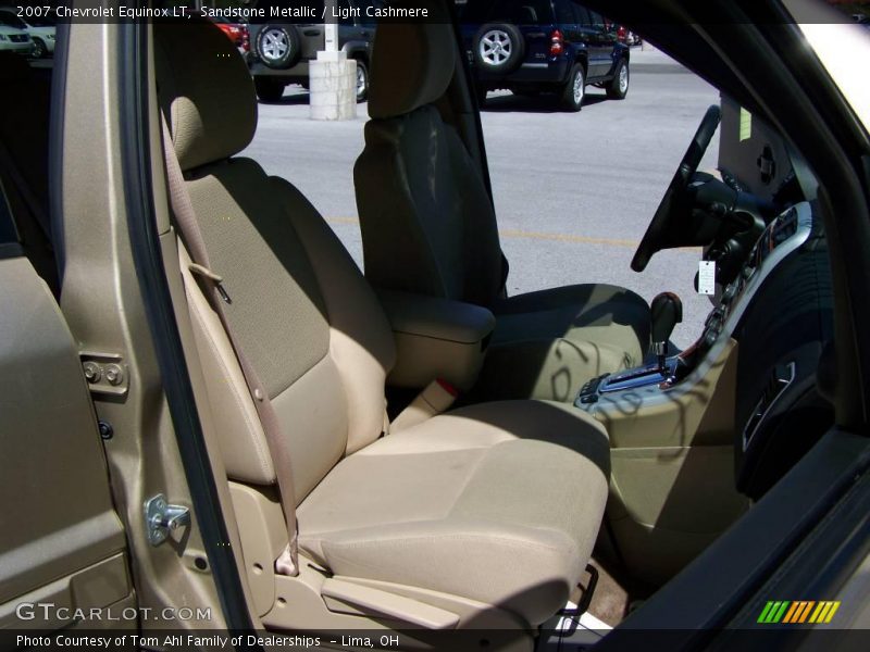 Sandstone Metallic / Light Cashmere 2007 Chevrolet Equinox LT