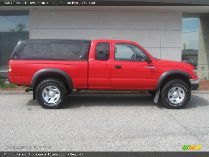Radiant Red / Charcoal 2003 Toyota Tacoma Xtracab 4x4