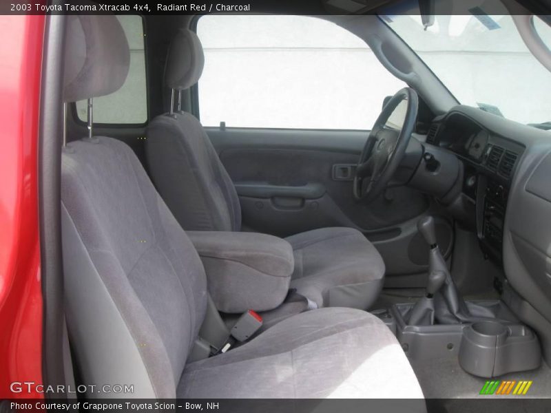 Radiant Red / Charcoal 2003 Toyota Tacoma Xtracab 4x4