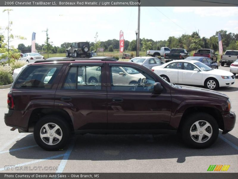 Bordeaux Red Metallic / Light Cashmere/Ebony 2006 Chevrolet TrailBlazer LS