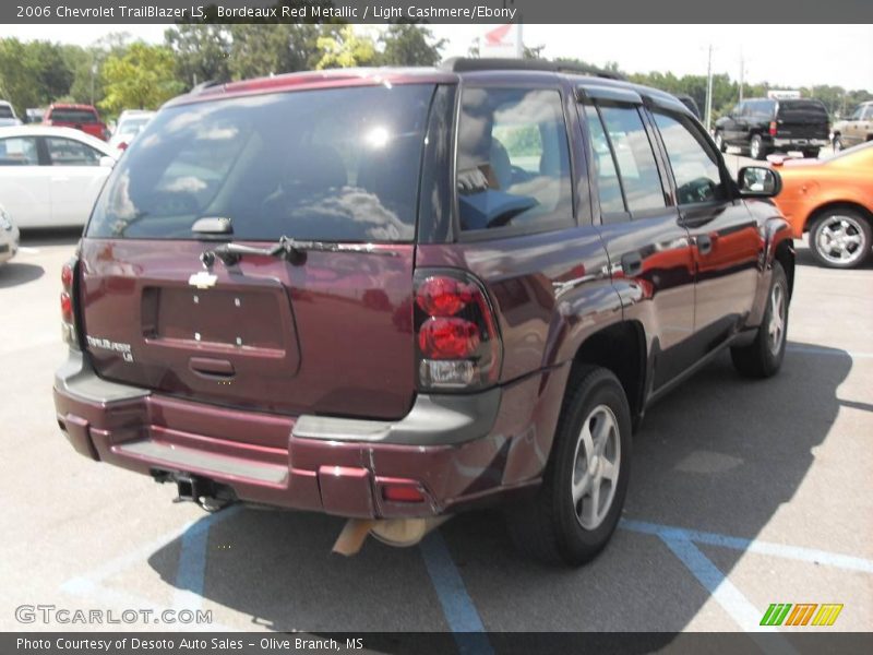 Bordeaux Red Metallic / Light Cashmere/Ebony 2006 Chevrolet TrailBlazer LS