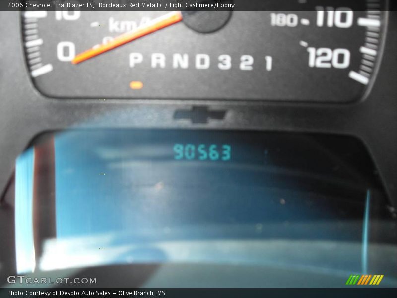 Bordeaux Red Metallic / Light Cashmere/Ebony 2006 Chevrolet TrailBlazer LS