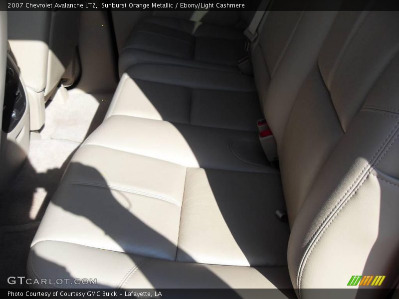 Sunburst Orange Metallic / Ebony/Light Cashmere 2007 Chevrolet Avalanche LTZ