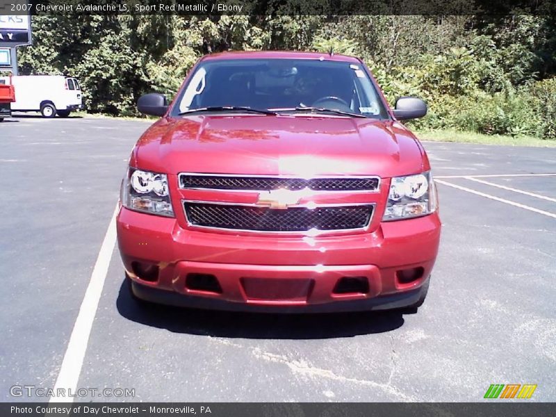 Sport Red Metallic / Ebony 2007 Chevrolet Avalanche LS