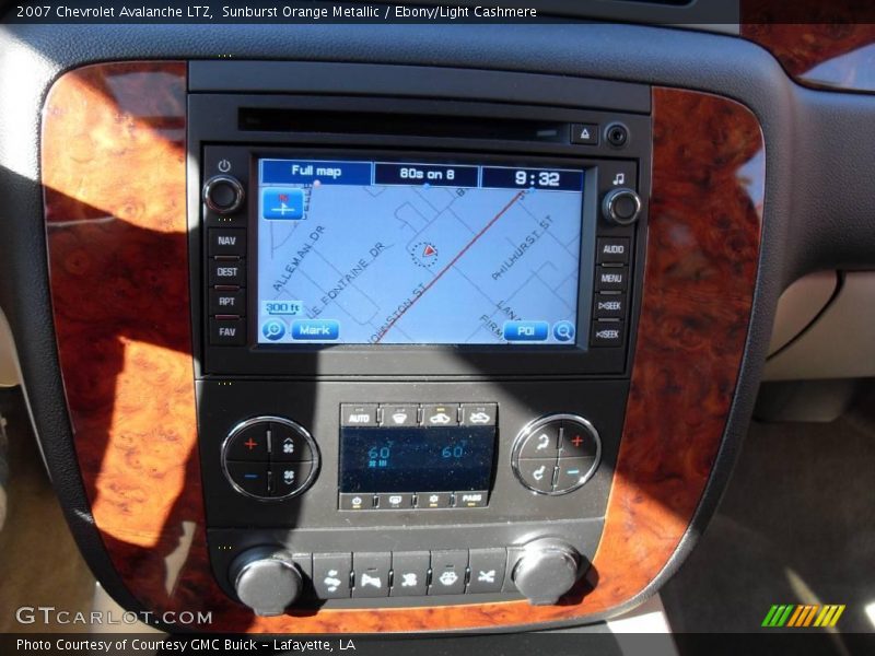 Sunburst Orange Metallic / Ebony/Light Cashmere 2007 Chevrolet Avalanche LTZ