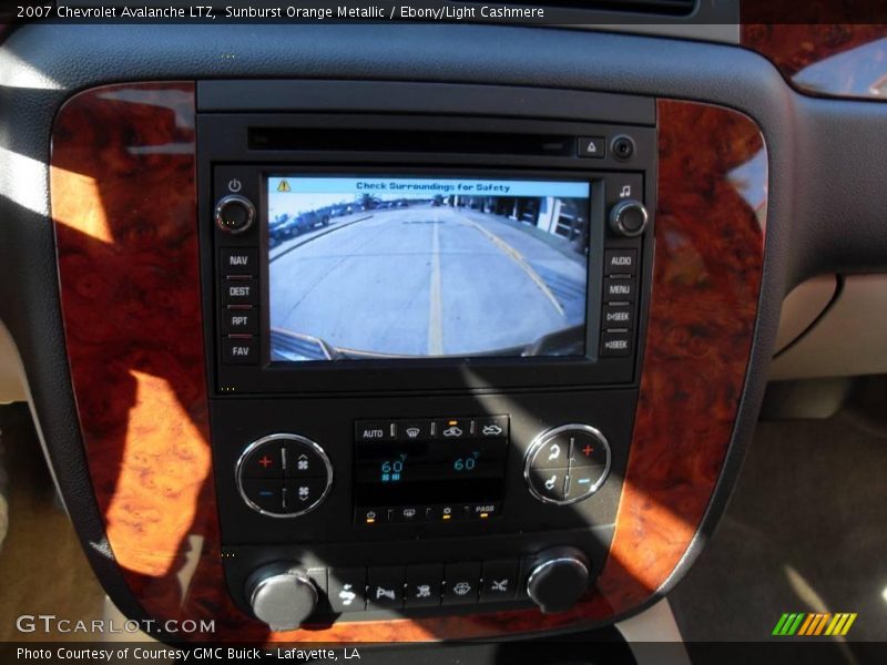 Sunburst Orange Metallic / Ebony/Light Cashmere 2007 Chevrolet Avalanche LTZ