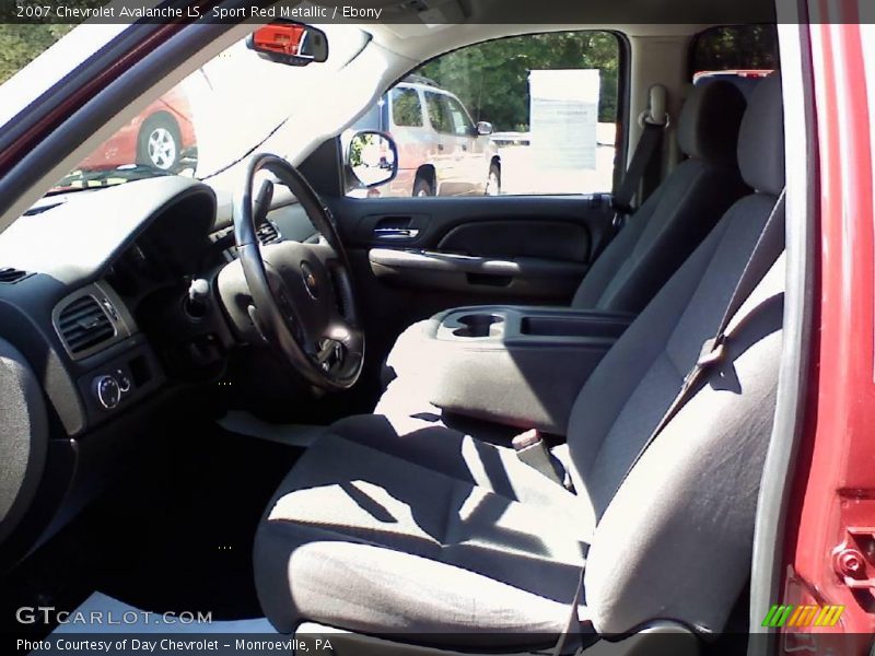 Sport Red Metallic / Ebony 2007 Chevrolet Avalanche LS
