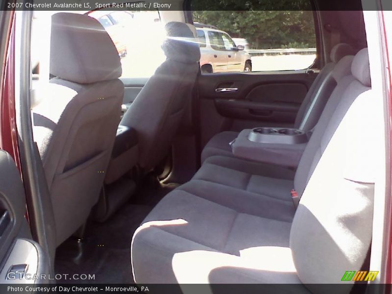 Sport Red Metallic / Ebony 2007 Chevrolet Avalanche LS