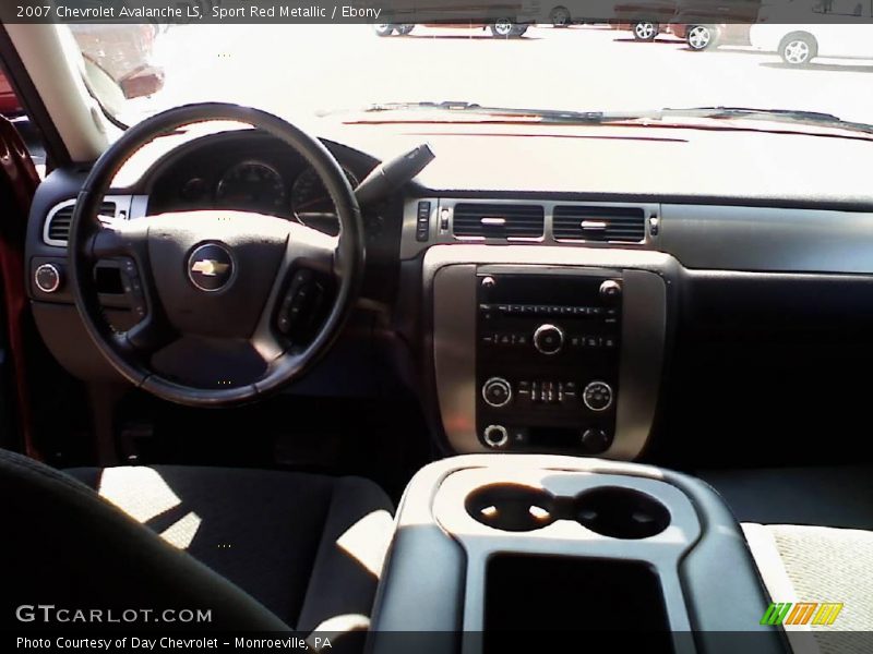Sport Red Metallic / Ebony 2007 Chevrolet Avalanche LS