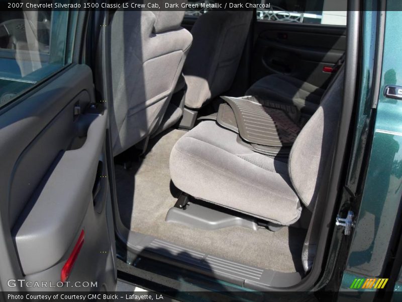Dark Green Metallic / Dark Charcoal 2007 Chevrolet Silverado 1500 Classic LS Crew Cab
