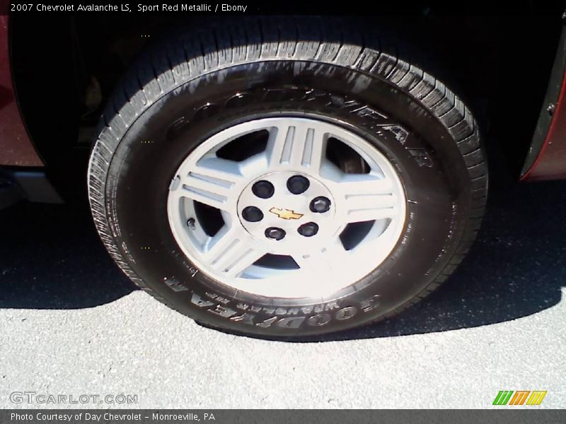 Sport Red Metallic / Ebony 2007 Chevrolet Avalanche LS