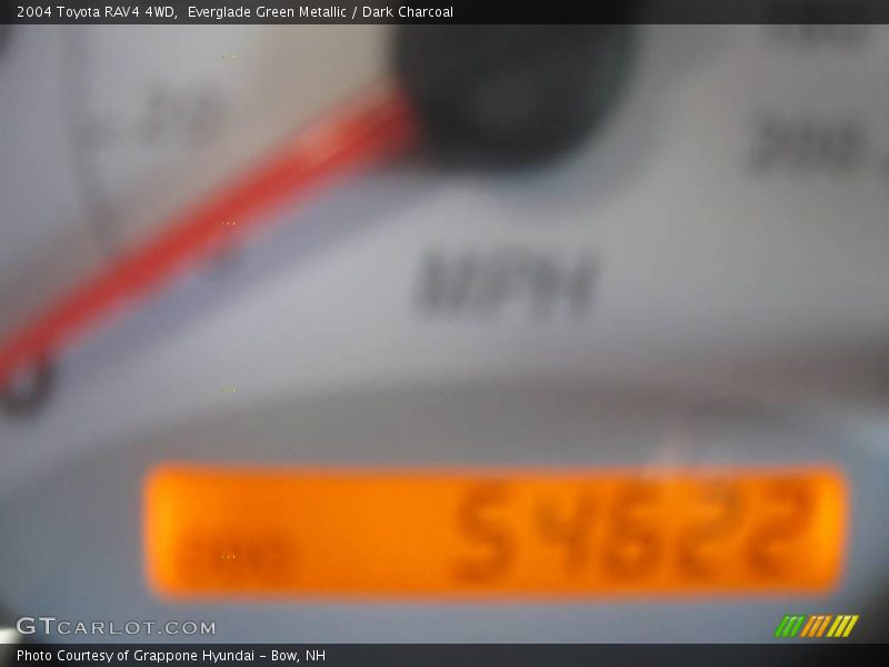 Everglade Green Metallic / Dark Charcoal 2004 Toyota RAV4 4WD