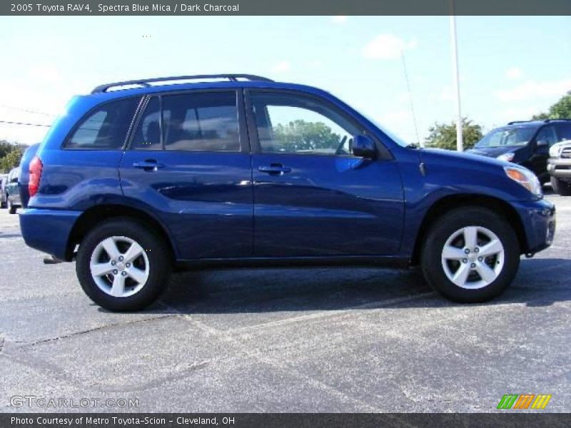 Spectra Blue Mica / Dark Charcoal 2005 Toyota RAV4