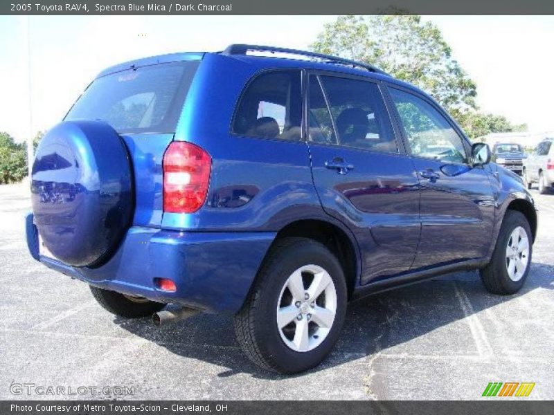 Spectra Blue Mica / Dark Charcoal 2005 Toyota RAV4