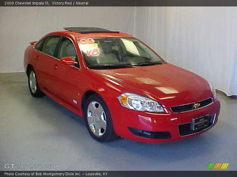 Victory Red / Neutral 2009 Chevrolet Impala SS