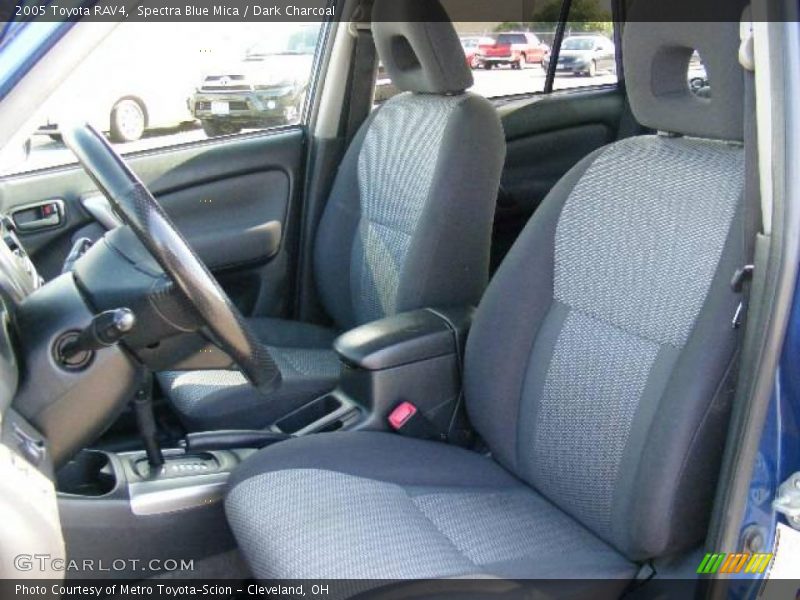 Spectra Blue Mica / Dark Charcoal 2005 Toyota RAV4