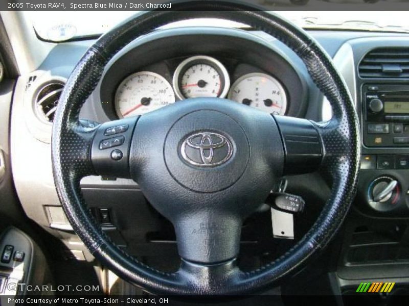 Spectra Blue Mica / Dark Charcoal 2005 Toyota RAV4