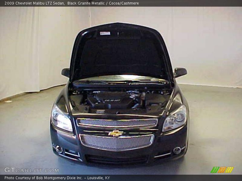 Black Granite Metallic / Cocoa/Cashmere 2009 Chevrolet Malibu LTZ Sedan