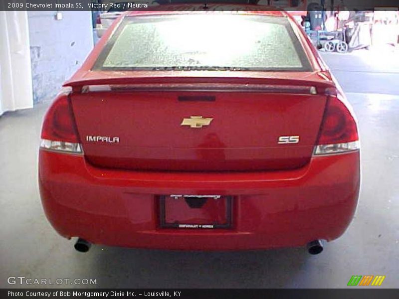 Victory Red / Neutral 2009 Chevrolet Impala SS